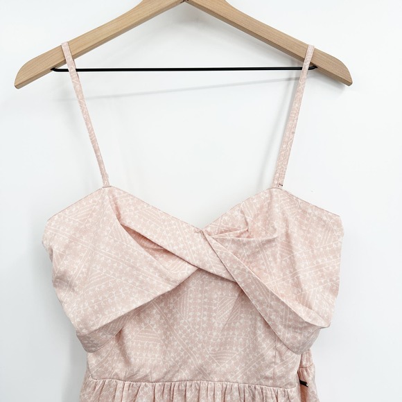 NEW Roxy Junior's Fit and Flare A-Line Print Dress Pink Size XL (13) - Picture 4 of 10